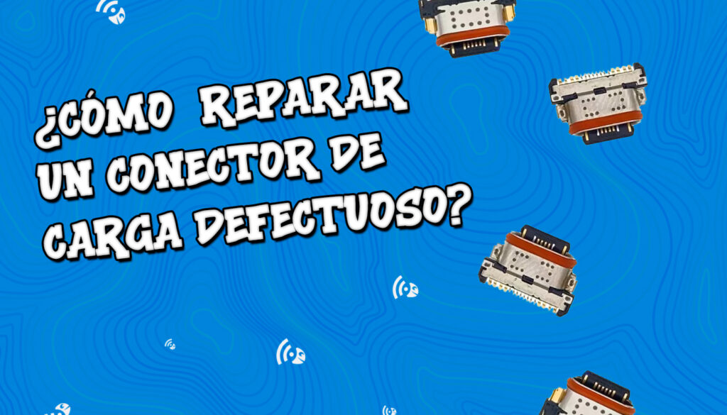 ¿Cómo reparar un conector de carga defectuoso de un móvil?