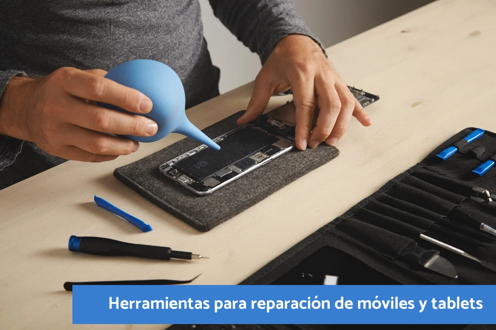 Herramientas reparaciones móviles y tablet