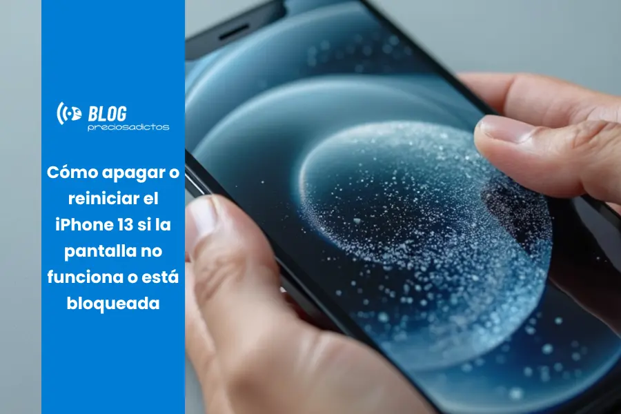 Cómo apagar o reiniciar el iPhone 13 si la pantalla no funciona o está bloqueada