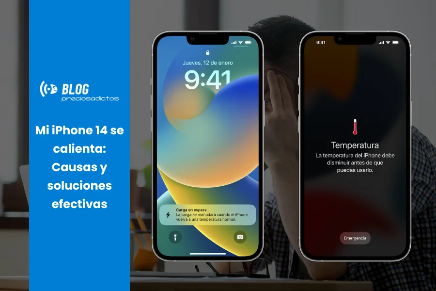 iPhone 14 se calienta