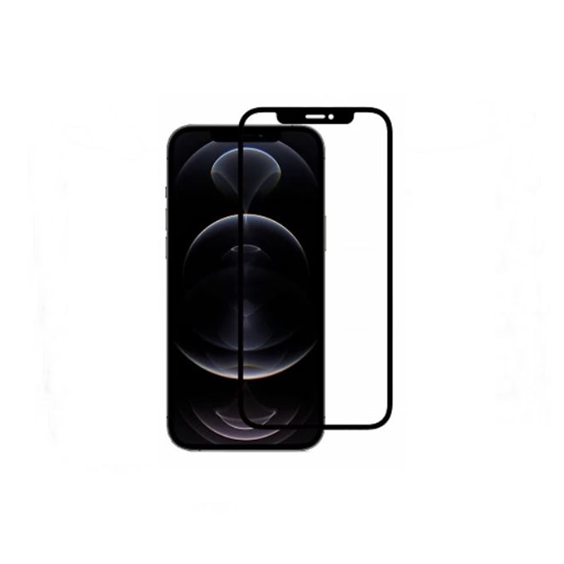 Protector Pantalla Cristal Templado COOL para iPhone 14 Pro Max (FULL 3D  Negro)
