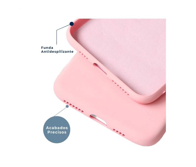 Carcasa Silicona Xiaomi Redmi 8 Semirrígida Mate Suave - Rosa con Ofertas  en Carrefour