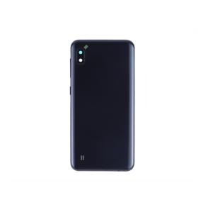 Tapa para Samsung Galaxy A10 negro con lente
