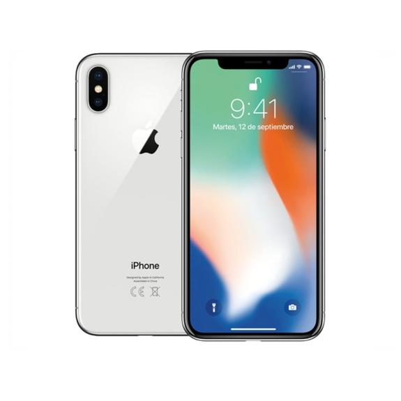 iPhone X de 256GB color blanco