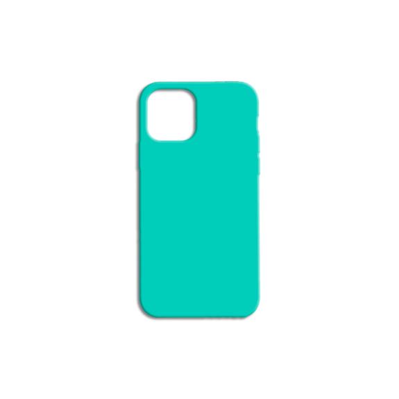 Funda Silicona Suave Azul Turquesa para iPhone 11 Pro Max
