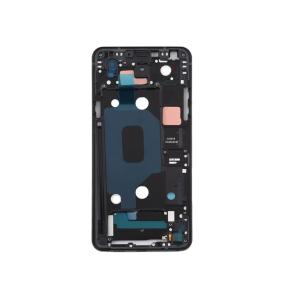 MARCO FRONTAL CHASIS CUERPO CENTRAL PARA LG Q STYLO 4 NEGRO