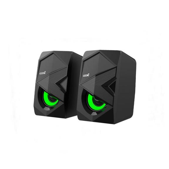 Altavoces para PC Gaming LED USB Cool 8W