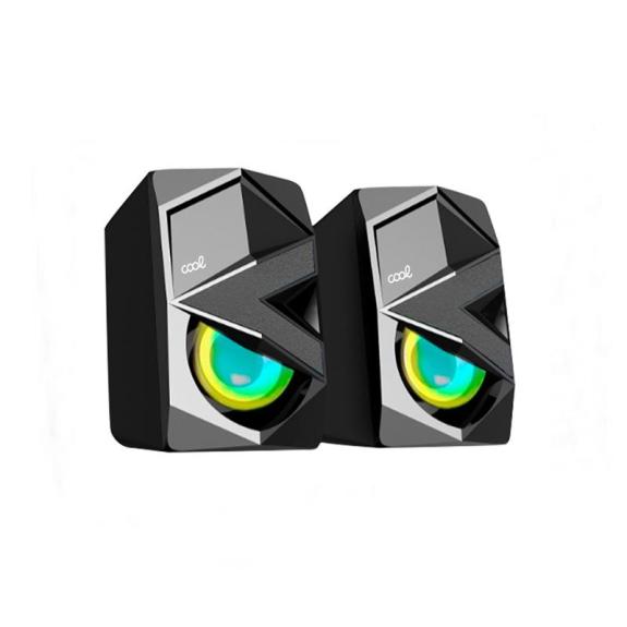 Altavoces para PC Gaming LED USB Cool 8W