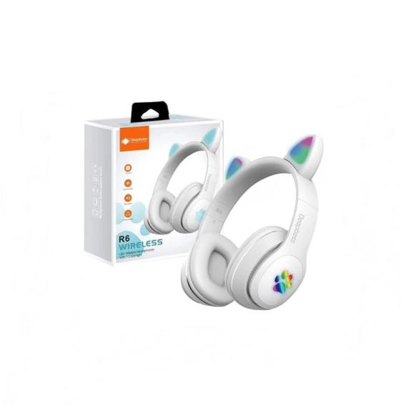 Auriculares inalámbricos Deepbass R6 blanco