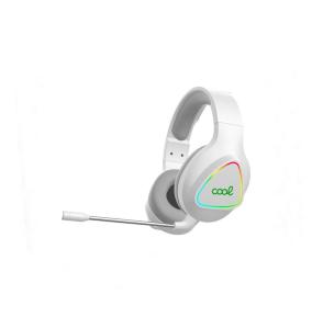 Auriculares PC / PS4 / PS5 Gaming Inalám. Leopard 7.1 Blanco