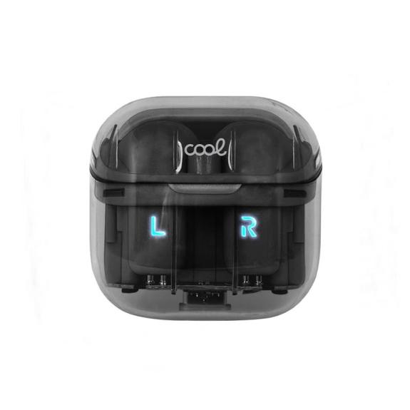 Auriculares Stereo Bluetooth Dual Pod Earbuds Cool negro