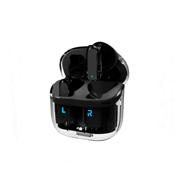 Auriculares Stereo Bluetooth Dual Pod Earbuds Cool negro