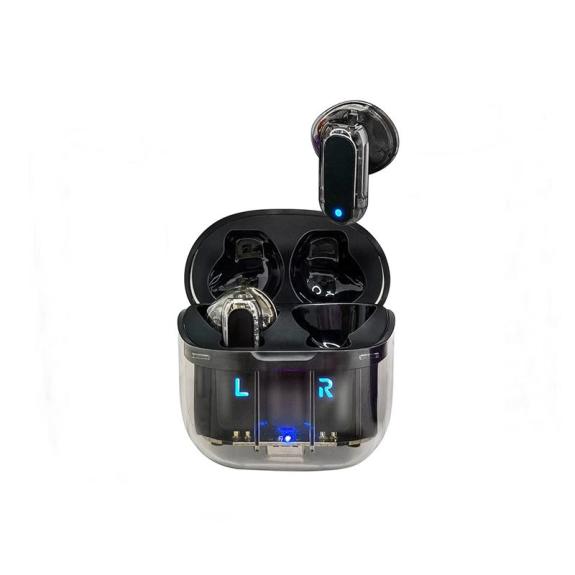 Auriculares Stereo Bluetooth Dual Pod Earbuds Cool negro