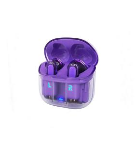 Auriculares Stereo Bluetooth Dual Pod Earbuds Cool violeta