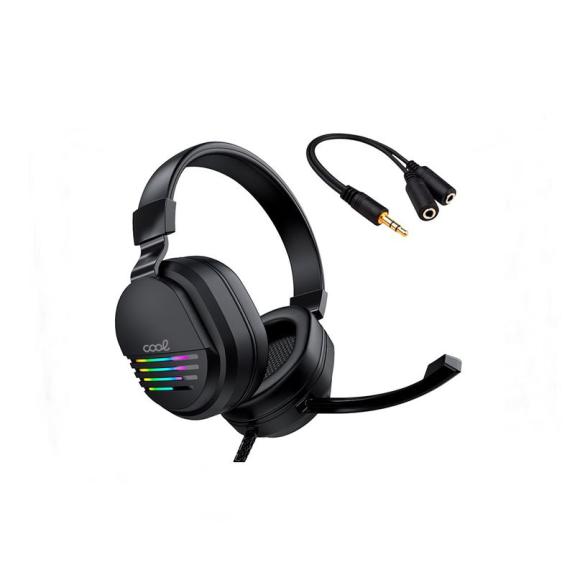 Auriculares Stereo PC / PS4 / PS5 / Xbox Gaming con Iluminación.