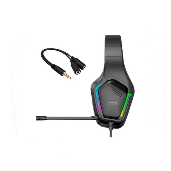 Auriculares Stereo PC / PS4 / PS5 / Xbox Gaming Led RGB Exodus