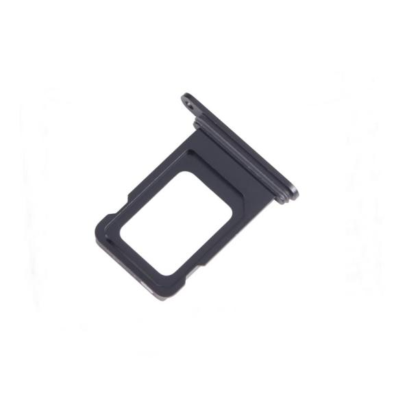 Bandeja dual SIM para iPhone 15 negro