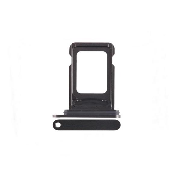 Bandeja dual SIM para iPhone 15 Pro negro