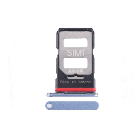 Bandeja dual SIM para Xiaomi Poco F5 Pro azul