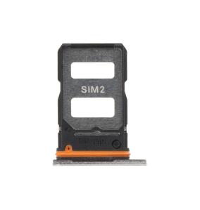 Bandeja Dual SIM para Xiaomi Poco F6 plata Titanio