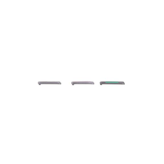 Botones Laterales para Oppo Find X2 negro (3 piezas)