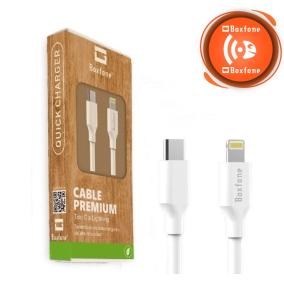 Cable de carga rápida Lightning - Tipo C  para iPhone (1metro) Cable de carga rápida Lightning - Tipo C  para iPhone (1metro)