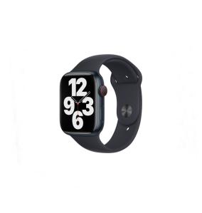 Correa silicona para Apple Watch Serie 8 negro medianoche