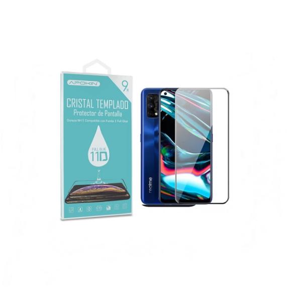 Cristal templado para Oppo A74 / A93 / A94 / A95 / Reno8 negro