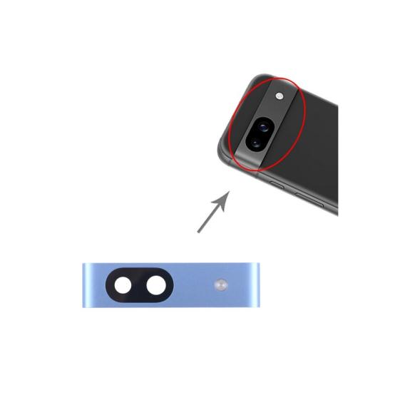 Embellecedor de camara para Google Pixel 8a azul