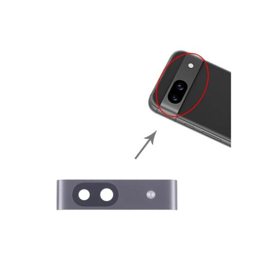 Embellecedor de camara para Google Pixel 8a negro