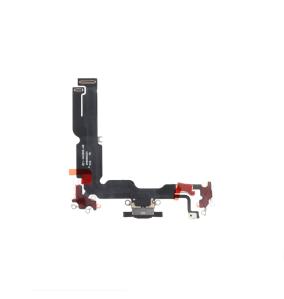 Flex conector carga para iPhone 15 Plus negro