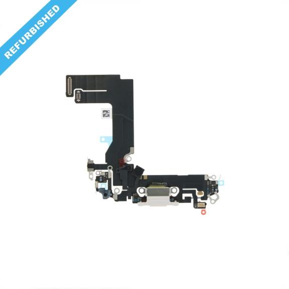 Flex conector de carga para iPhone 13 Mini blanco REFURBISHED