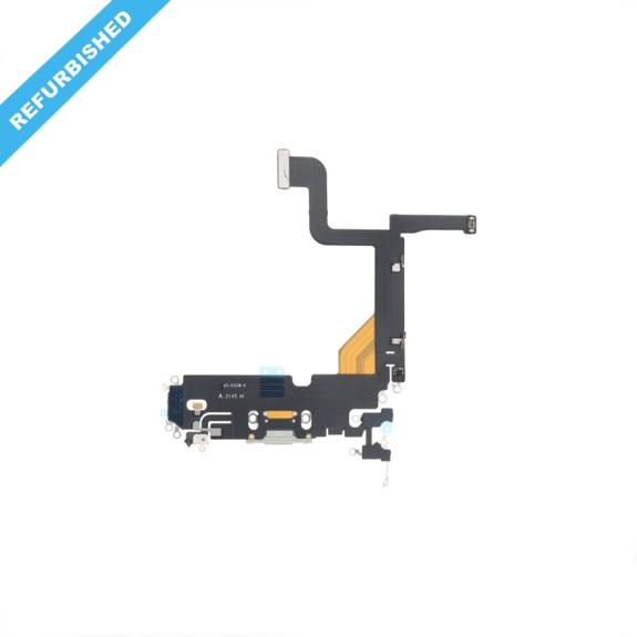 Flex conector de carga para iPhone 13 Pro blanco REFURBISHED