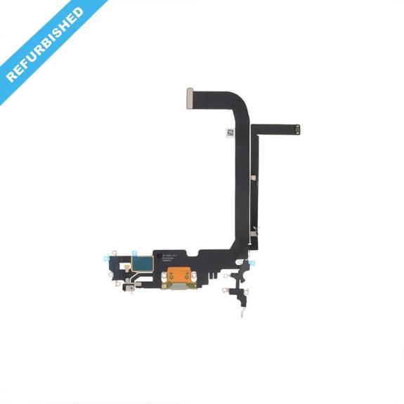 Flex conector de carga para iPhone 13 Pro Max blanco REFURBISHED