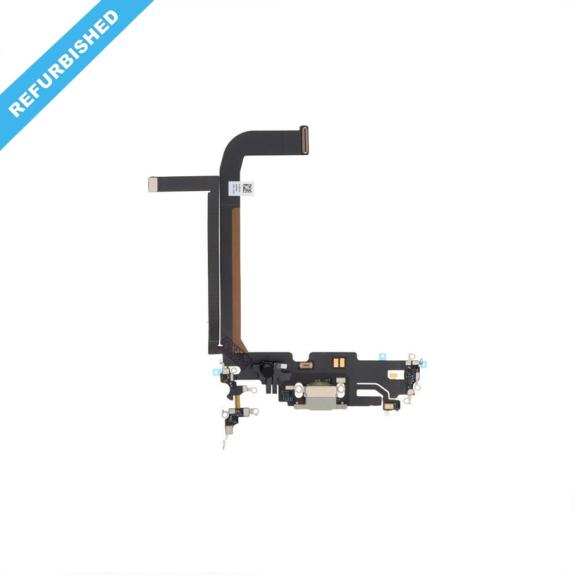 Flex conector de carga para iPhone 13 Pro Max blanco REFURBISHED