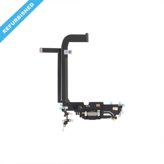 Flex conector de carga para iPhone 13 Pro Max negro REFURBISHED