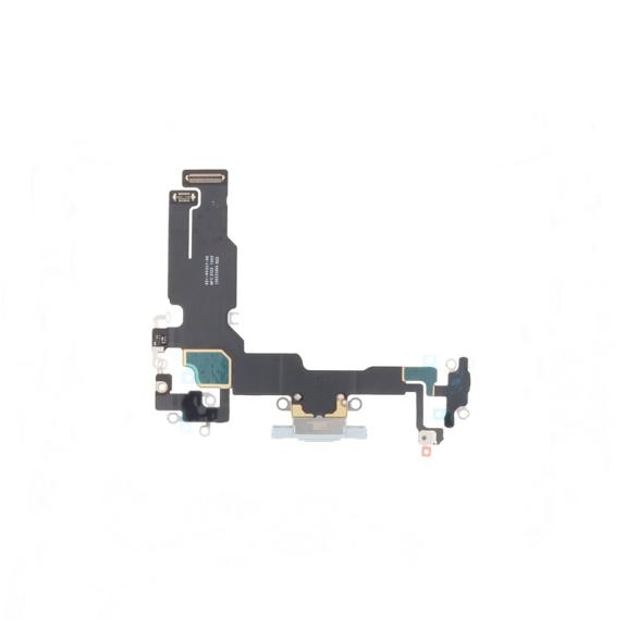 Flex conector de carga para iPhone 15 azul