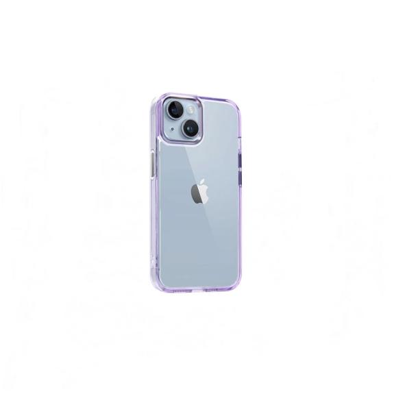 Funda Acrílica para iPhone 16 Plus transparente - lila