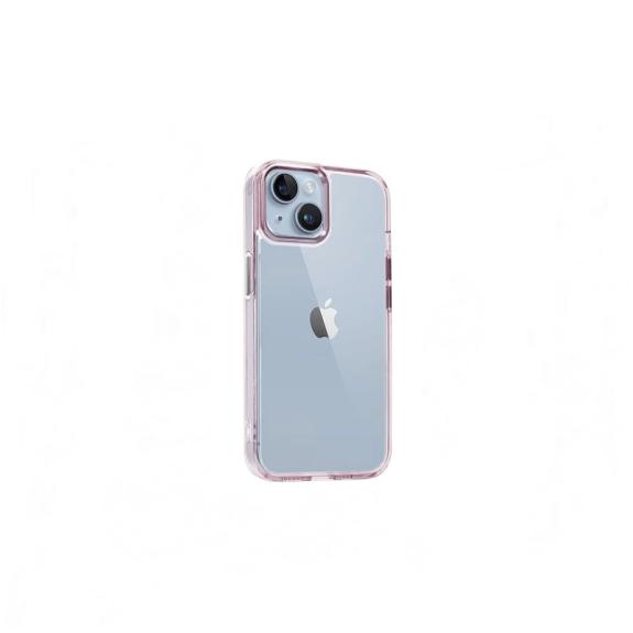 Funda Acrílica para iPhone 16 Plus transparente - rosa