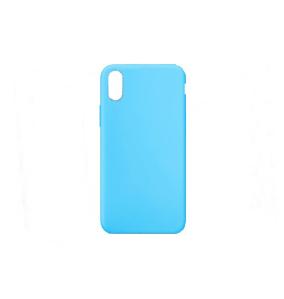 SOFT SILICONE CASE BLUE COLOR FOR IPHONE XR