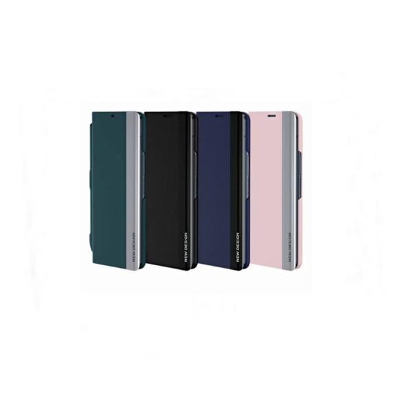 Funda de Piel para Samsung Fold 6 negro