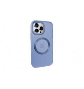 Funda Smoked para iPhone 12 /12 Pro azul marino con iman magsafe