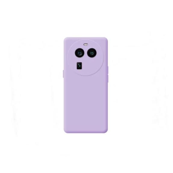 Funda suave para Oppo X6 morado