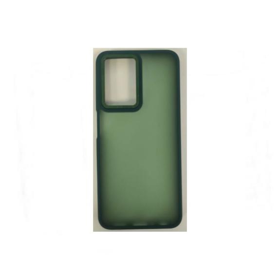 Funda TPU para Oppo A57s borde verde