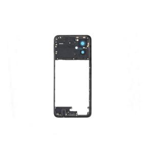 Marco intermedio para Motorola Moto G54 con embellecedor azul