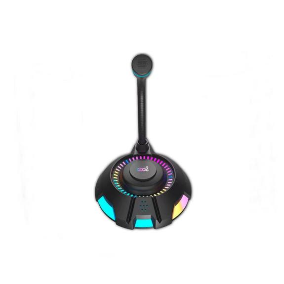 Micrófono Cool Gaming USB Led RGB