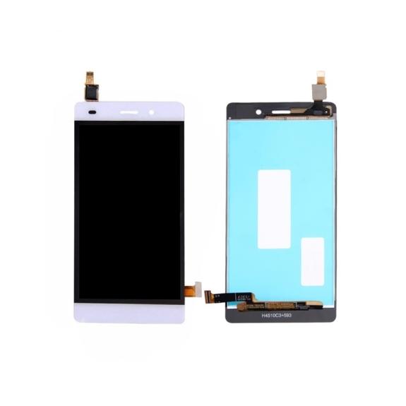 Pantalla para Huawei P8 Lite blanco sin marco