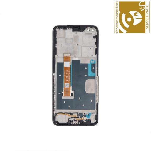 Pantalla para Oppo Reno 4Z 5G / A92s con marco SERVICE PACK