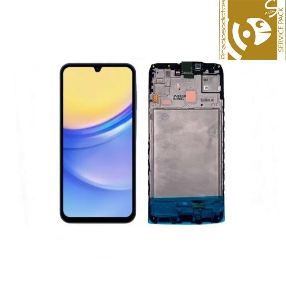 Pantalla para Samsung Galaxy A15 5G / 4G con marco negro