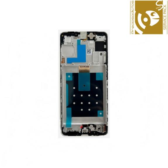 Pantalla para Samsung Galaxy M55 5G con marco SERVICE PACK